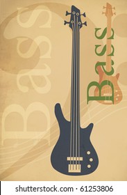 background with guitar