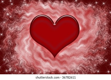 Background from hearts
