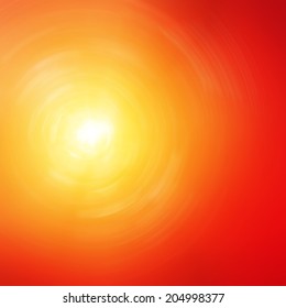 Background With Hot Summer Sun 