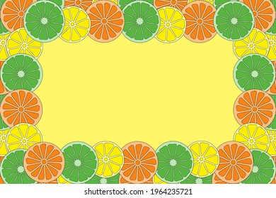 オレンジ 輪切り イラスト のイラスト素材 画像 ベクター画像 Shutterstock