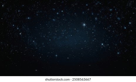 background image of night clear starry sky