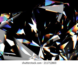 Background of jewelry gemstone. Facet