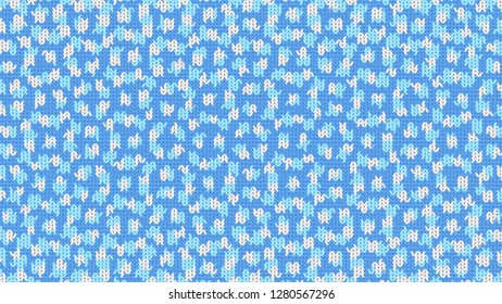 Background with a knitted texture, imitation of wool.