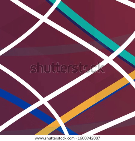 Background with lines and colored background.