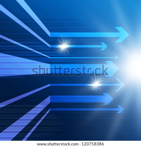 Background material arrow image