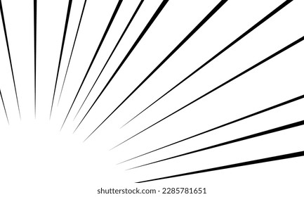 Background material of cartoon effect.