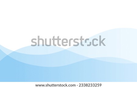 Background material with superimposed wavy objects