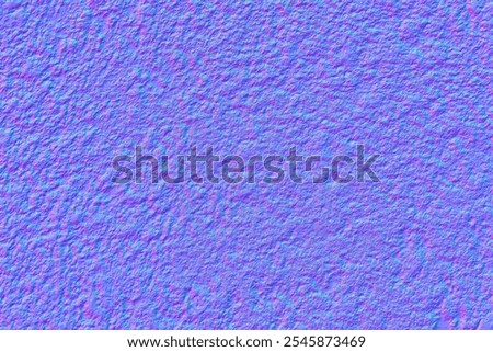 Background with moss covered wall in normal map
