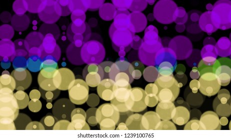 Background of multi-colored circles.