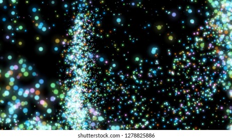 Background of multi-colored circles. Abstract background pattern.