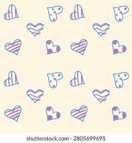 Fondo con múltiples patrones