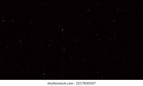 background of the night sky filled with thousands of stars