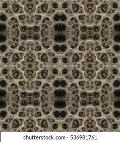Background pattern of chemical reaction under microscope