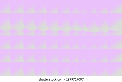 Background Pattern With Half Cirlce Lines.