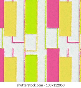 Background Pattern with Squares - Multicolored.