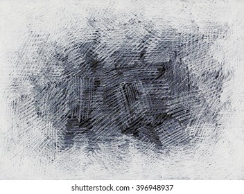 Background Pencil Sketch Strokes Crosshatch Hand-drawing Black And White