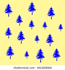 background pinetree pattern textile desing