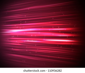 Background of pink lines horizontal and dots Stock-illustration