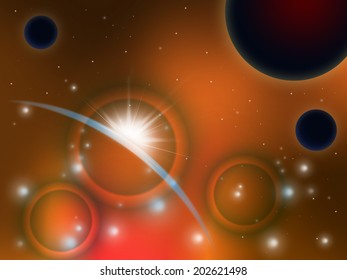 Background Planets Meaning Deep Space And Backdrop