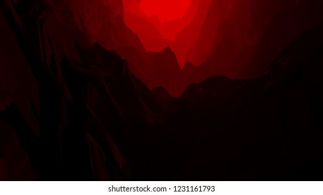 Background from polygons. With shadows and light.
