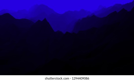 Background from polygons. With shadows and light.
