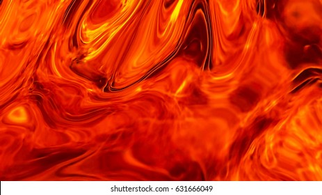 Background Of Red Fire. Texture Solid Flame Close. The Flames Fury.