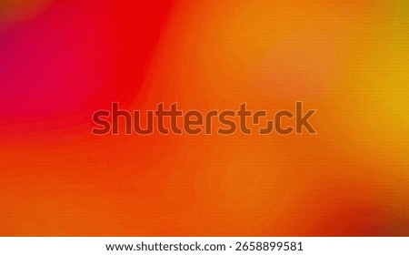 Background of Red gradient with tile texture. Smooth multicolor rainbow gradation wallpaper. Colored transition. Gradient backdrop.Vivid bright groovy digital bg for presentation brochure podcast bg