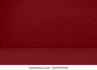 Background red wall dark table studio room empty bar podium shadow abstract floor cement mockup overlay leaf backdrop minimal product cosmetic presentation, loft happy new year, gradient pastel.