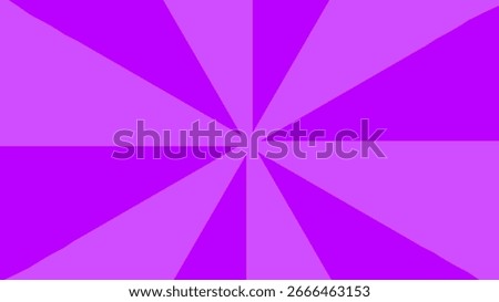 Background with a scattered or radial pattern of rays emanating from the center point outward in light purple and dark purple colors.