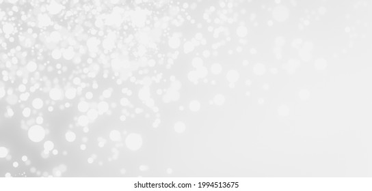 Background Sparkle Grey. White Christmas Background