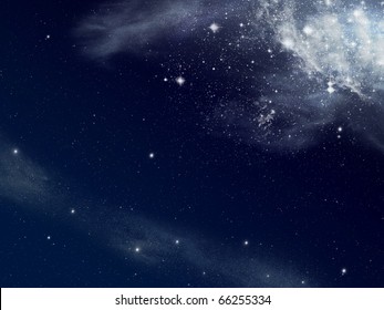 Background Of Star And Space