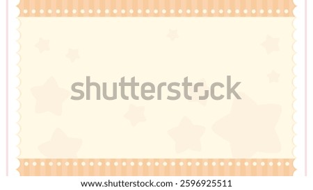 Background template for writing, diary, book, stationery, notebook, flat design.