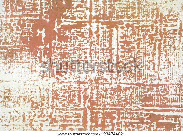 Background texture,\
geometry, abstract painting, brushstrokes and paint prints, orange,\
yellow and\
red