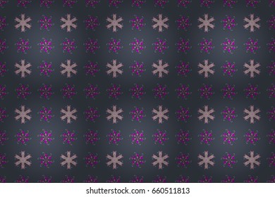 Background texture, wallpaper, floral theme in colors. Abstract ethnic raster seamless pattern. Tribal art boho print, vintage flower background. - Powered by Shutterstock