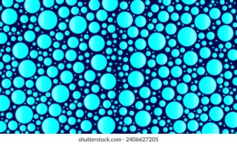 BACKGROUND WITH VARIOUS UNDERWATER BUBBLES