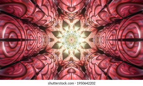 Background Wallpaper Illustration Cgi New Age Mandala 3D Loop Seamless Vj Trippy Color Digital Age Energy Audiovisual Animation Music Video