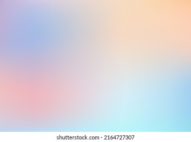 Background Wallpaper Soft Rainbow Dominant Blue Stock Illustration ...