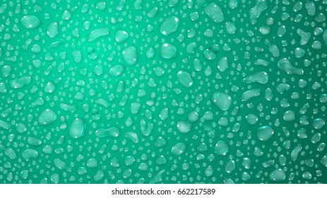 Background water drops the