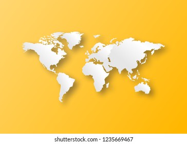 background world map