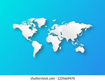background world map