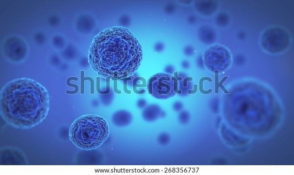 Bacteria Virus Germs Microorganism Cells Under Stock Illustration 268356737