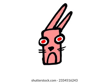 Bad Rabbit Sad face