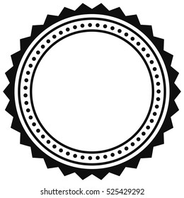 Zigzag Circle Images, Stock Photos & Vectors | Shutterstock