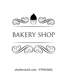 Bakery Shop Retro Label Vector Illustration Stock Vector (Royalty Free ...