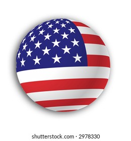 Nvthenpiaoliang USA American Eagle Flag Soft Standard Practice Ball Baseball Game Ball 