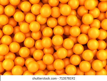 Small Orange Ball 