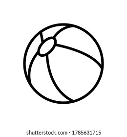  Basketball Ball Line Icon Outline Vector Stock Vector (Royalty Free ...