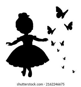 ballerina dancing in the wind with beautiful butterflies.
Ideal for greeting cards, messages or whatever.