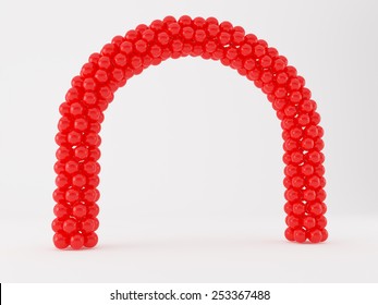 Balloon Frame And Arch