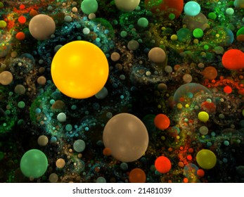 balls background